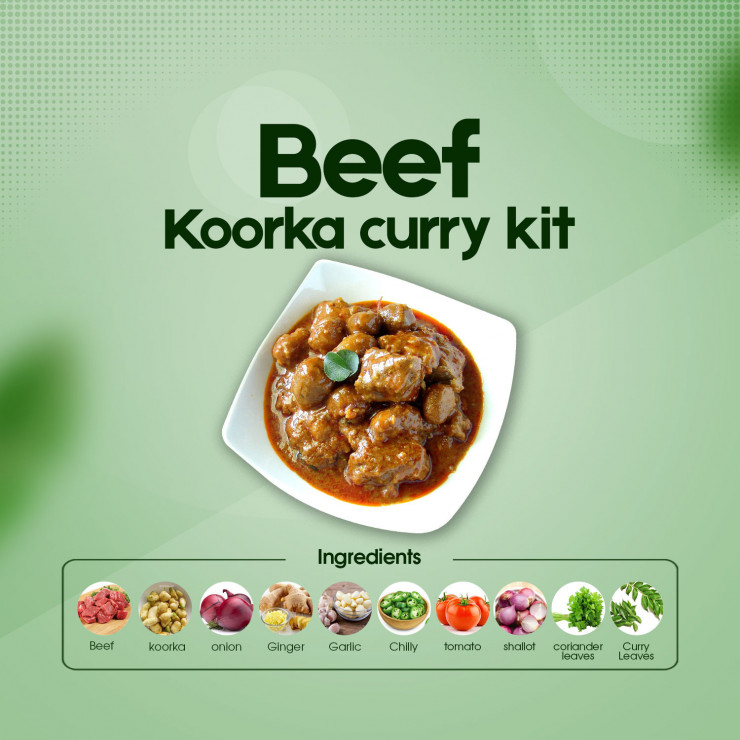 Instant Beef- Koorka Curry Kit